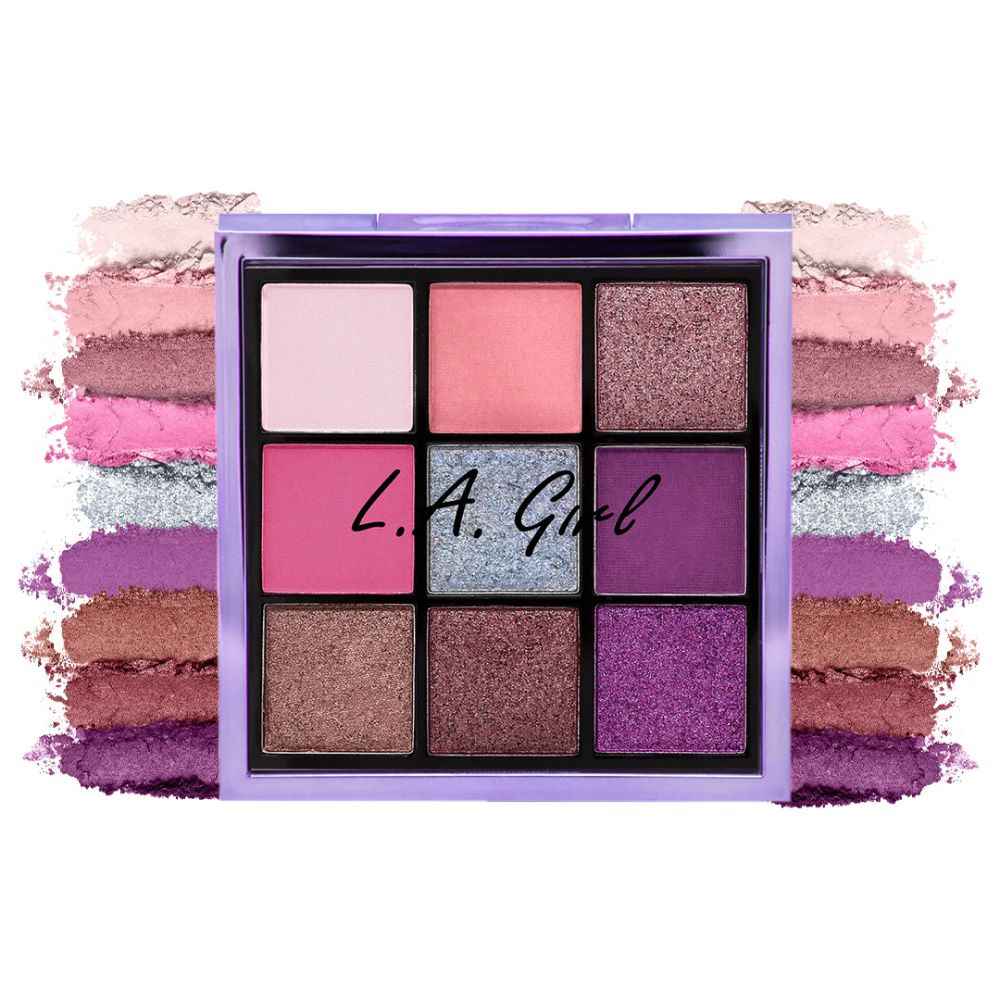 Buy L.A. Girl Keep It Playful 9 Color Eye Palette-Playtime 14 gm - Purplle