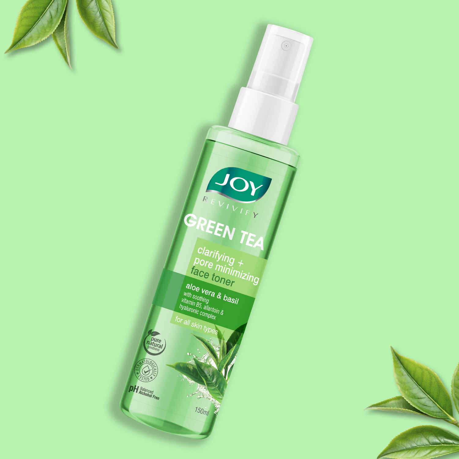 Buy Joy Revivify Green Tea Face Toner 150 ml - Purplle