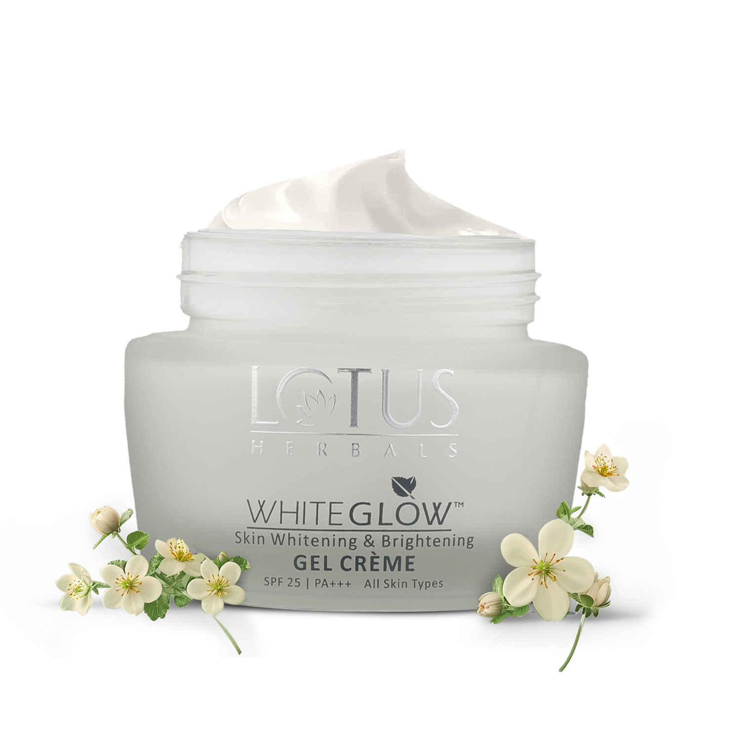 Buy Lotus Herbals Whiteglow Skin Whitening & Brightening Gel Cream SPF 25 Pa +++, 60 gm - Purplle