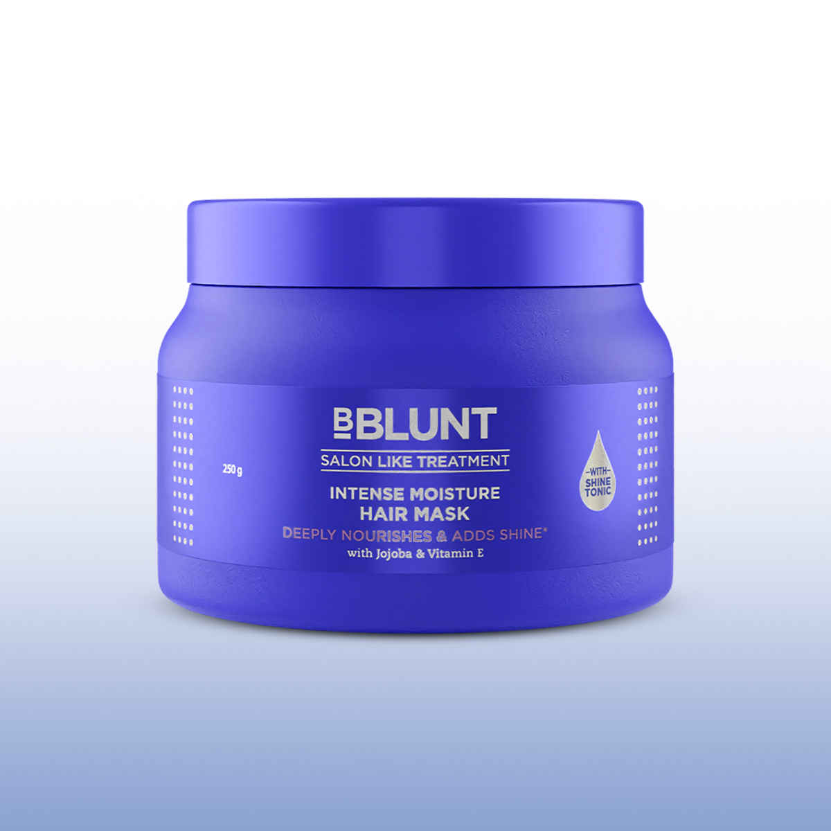 Buy BBLUNT Intense Moisture Hair Mask with Jojoba Oil & Vitamin E for Nourished & Shiny Hair- 250 gm - Purplle
