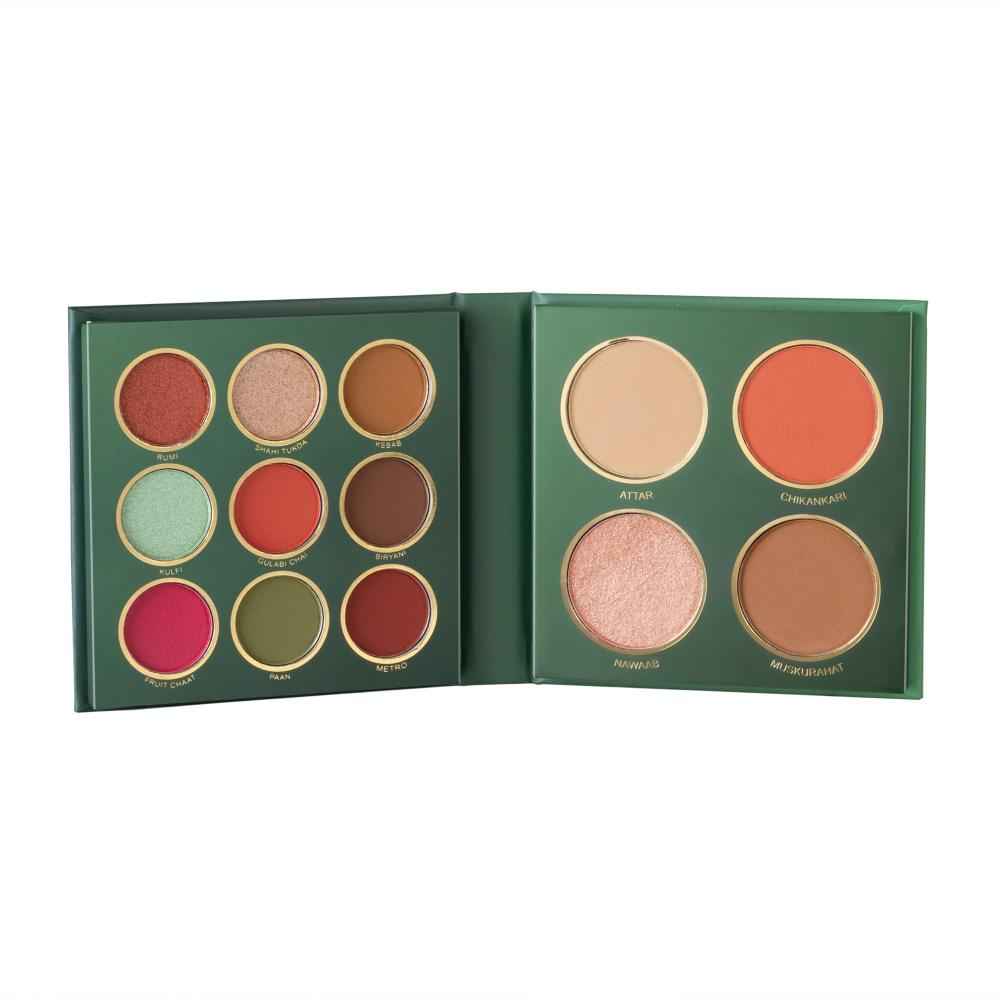 Buy MARS The City Paradise Makeup Kit | Highly Pigmented and Blendable | 9 Eyeshadow Palette with 1 Highlighter, Blusher, Bronzer & Compact Powder each (16 gm) (06-Lucknow) - Purplle