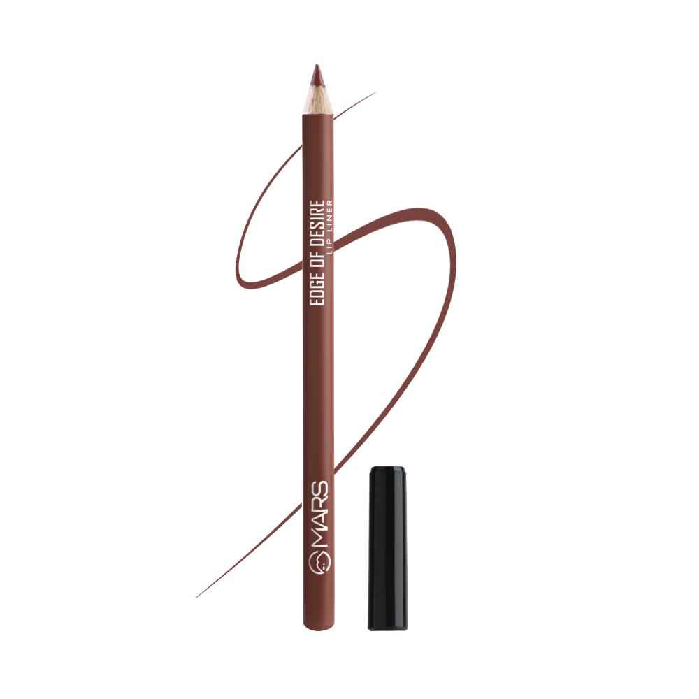 Buy MARS Edge of Desire Matte Lip Liner | One Swipe Smooth Application | Long Lasting Lip Pencil (1.4 gm) (02-DEEP DAWN) - Purplle