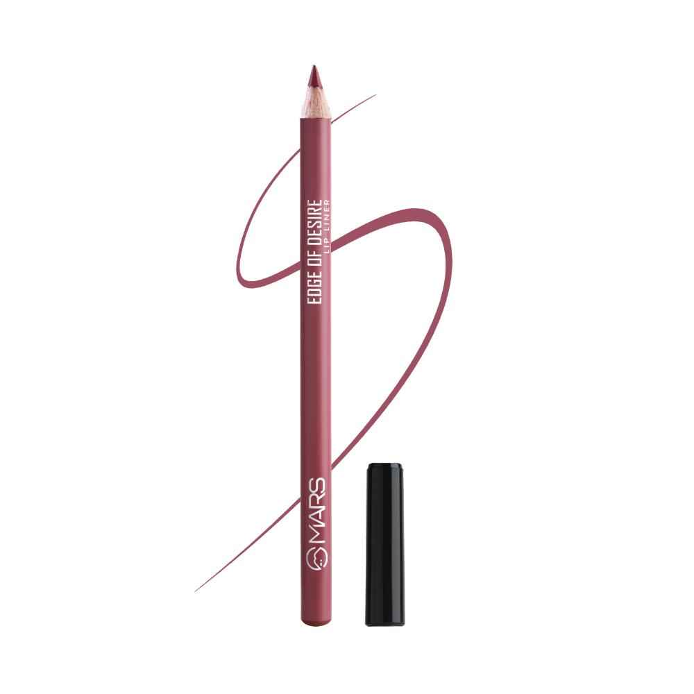 Buy MARS Edge of Desire Matte Lip Liner | One Swipe Smooth Application | Long Lasting Lip Pencil (1.4 gm) (09-STEAMY PINK) - Purplle