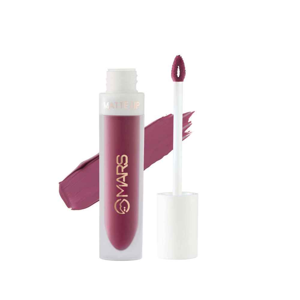 Buy MARS Matte Liquid Lip Color | Long Lasting | Non-Transfer & Waterproof Lipstick for Women (4.5 ml) (24-Color Me Plum) - Purplle