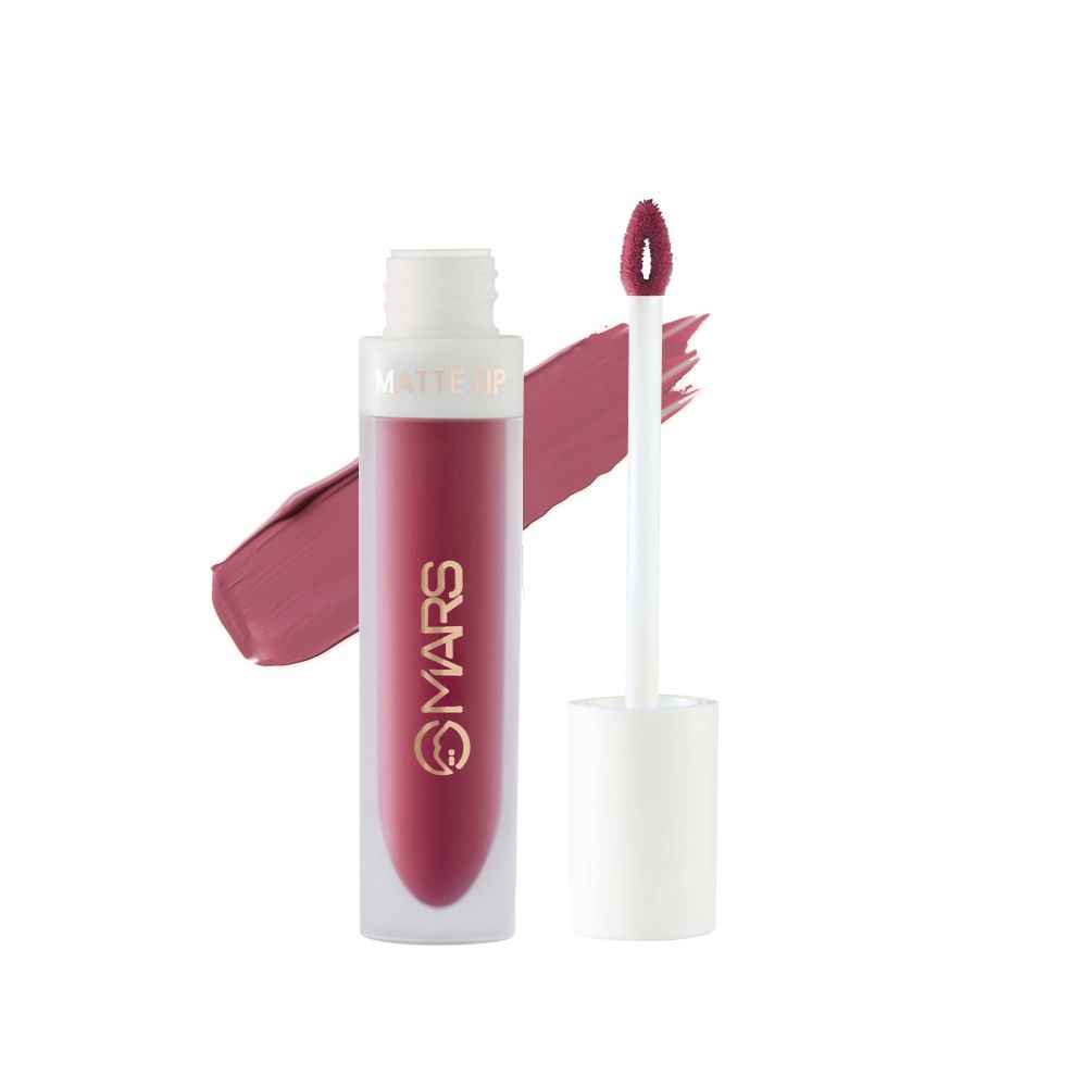 Buy MARS Matte Liquid Lip Color | Long Lasting | Non-Transfer & Waterproof Lipstick for Women (4.5 ml) (12-I Will Be Damned) - Purplle