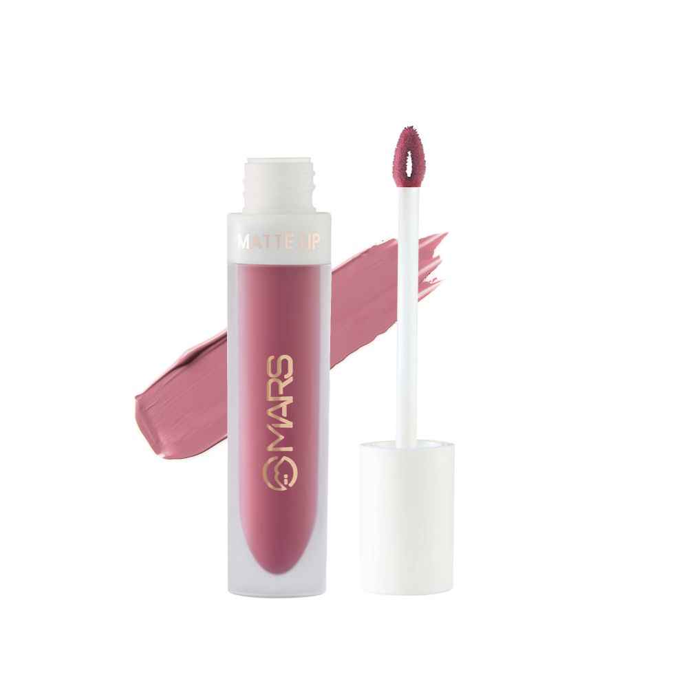 Buy MARS Matte Liquid Lip Color | Long Lasting | Non-Transfer & Waterproof Lipstick for Women (4.5 ml) (10-Outrageous) - Purplle