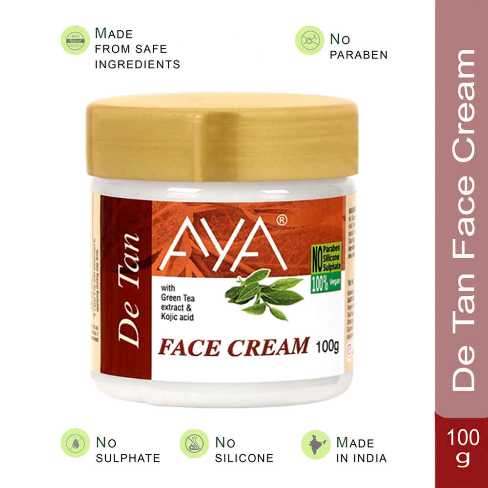 Buy AYA Detan Face Cream, 100 gm | No Paraben, No Silicone, No Sulphate - Purplle