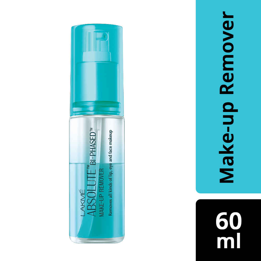 Buy Lakme Absolute Bi-Phased Make-Up Remover (60 ml) - Purplle