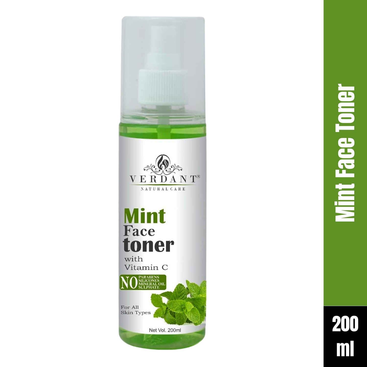 Buy Verdant Natural Care Mint & Vitamin C Toner (200 ml) - Purplle