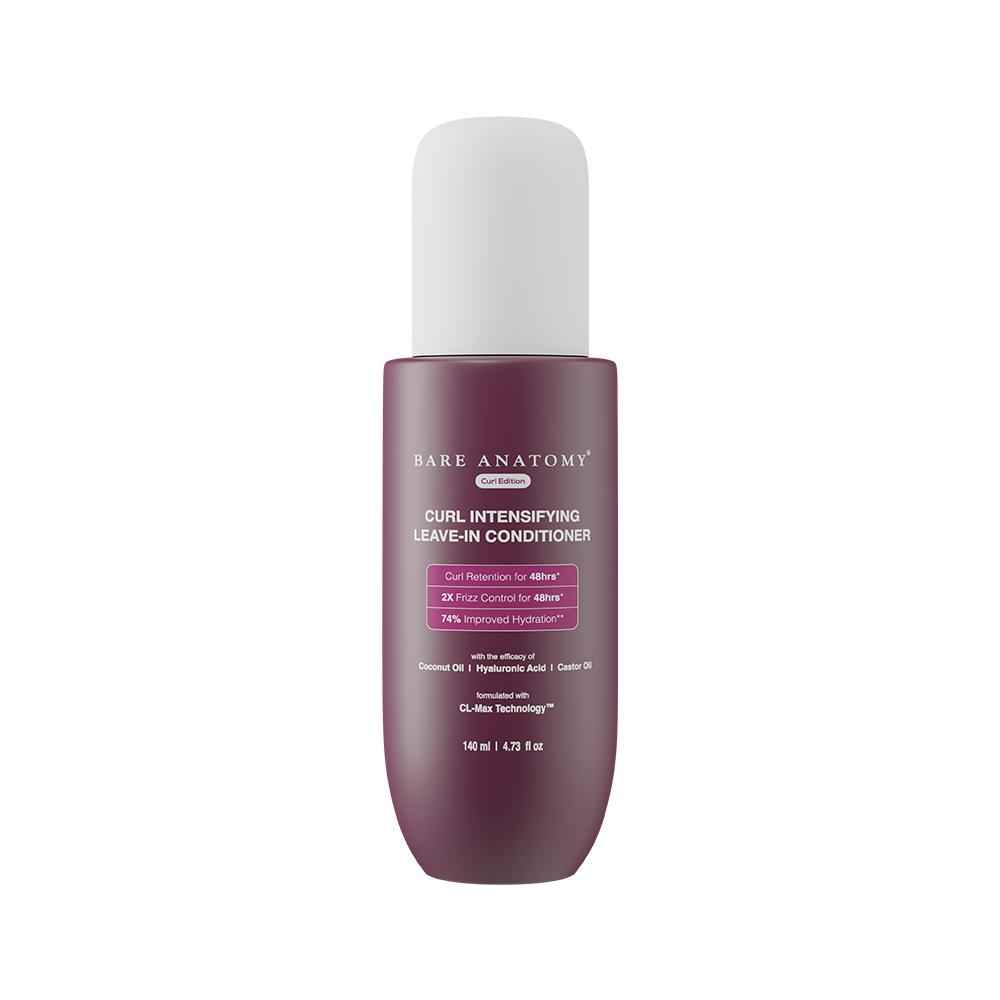 Buy Bare Anatomy Curl Intensifying Leave In Conditioner Cream | Deeply Conditions Hair (140 ml) - Purplle