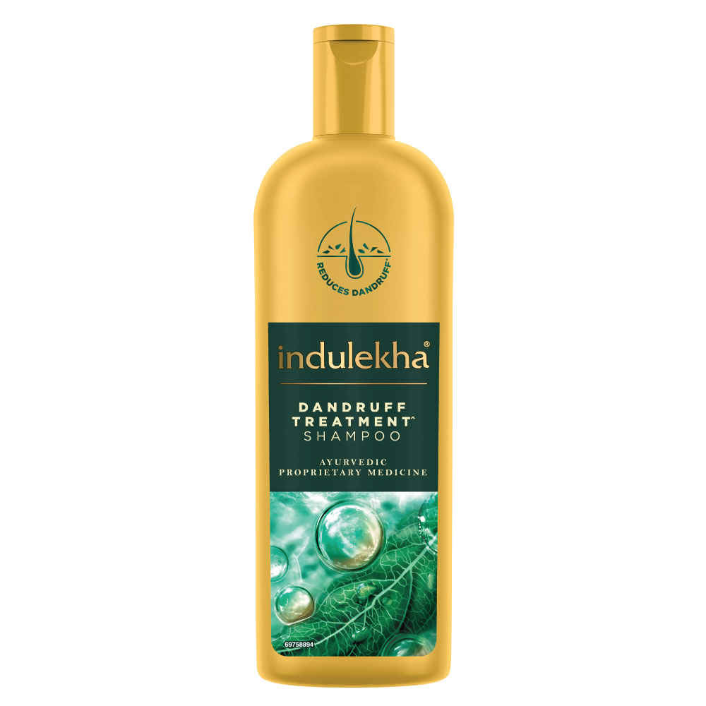 Buy Indulekha Dandruff Treatment Shampoo 340 Ml - Purplle