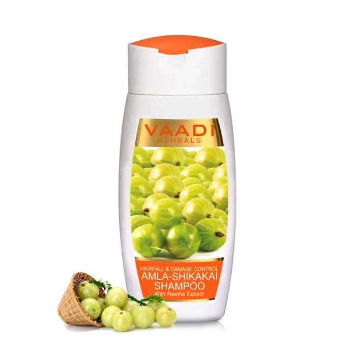Buy Vaadi Herbals Amla Shikakai Shampoo (110 ml) - Purplle
