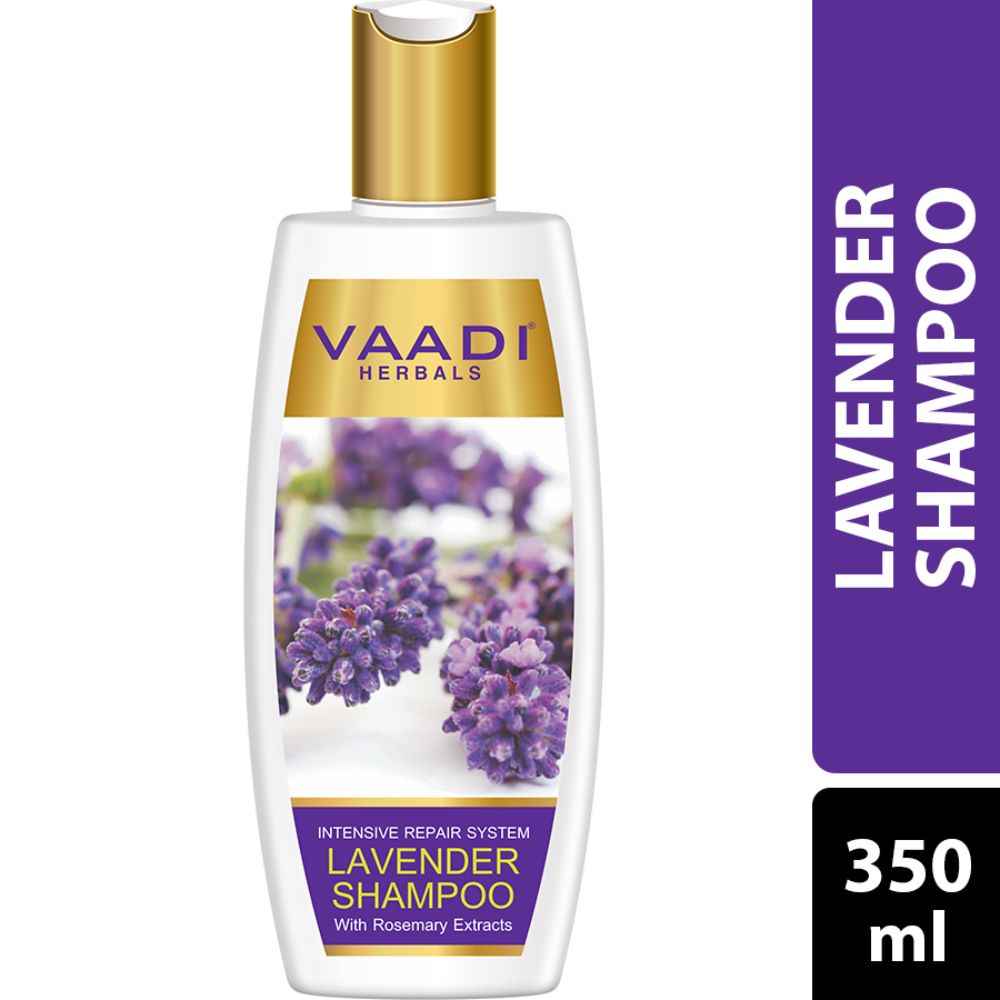 Buy Vaadi Herbals Lavender Intensive Repair Shampoo with Rosemary Extract (350 ml) - Purplle