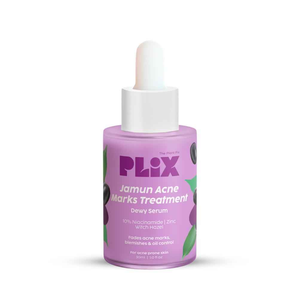 Buy PLIX Jamun Face Serum with 10% Niacinamide, 1% Salicylic Acid & 1% Jamun Extract | For Treating Acne Spot Marks & Redness | For Men and Women| Suitable For both Oily & Dry Skin | 30 ml - Purplle
