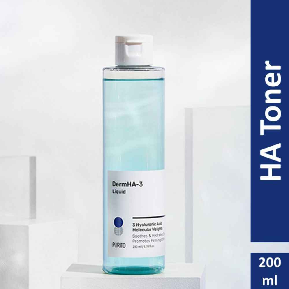Buy PURITO DermHA-3 Liquid (200 ml) | Korean Skin Care - Purplle