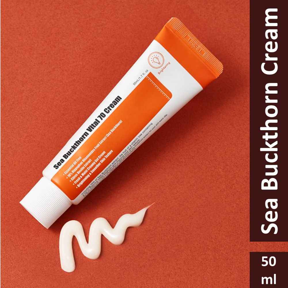 Buy PURITO Sea Buckthorn Vital 70 Cream (50 ml) | Korean Skin Care - Purplle