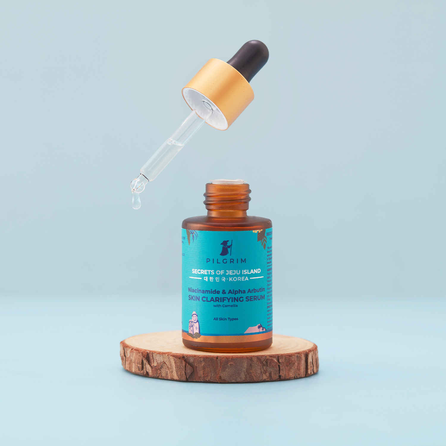 Buy Pilgrim Skin Clarifying Serum with Niacinamide & Alpha Arbutin, 30 ml - Purplle