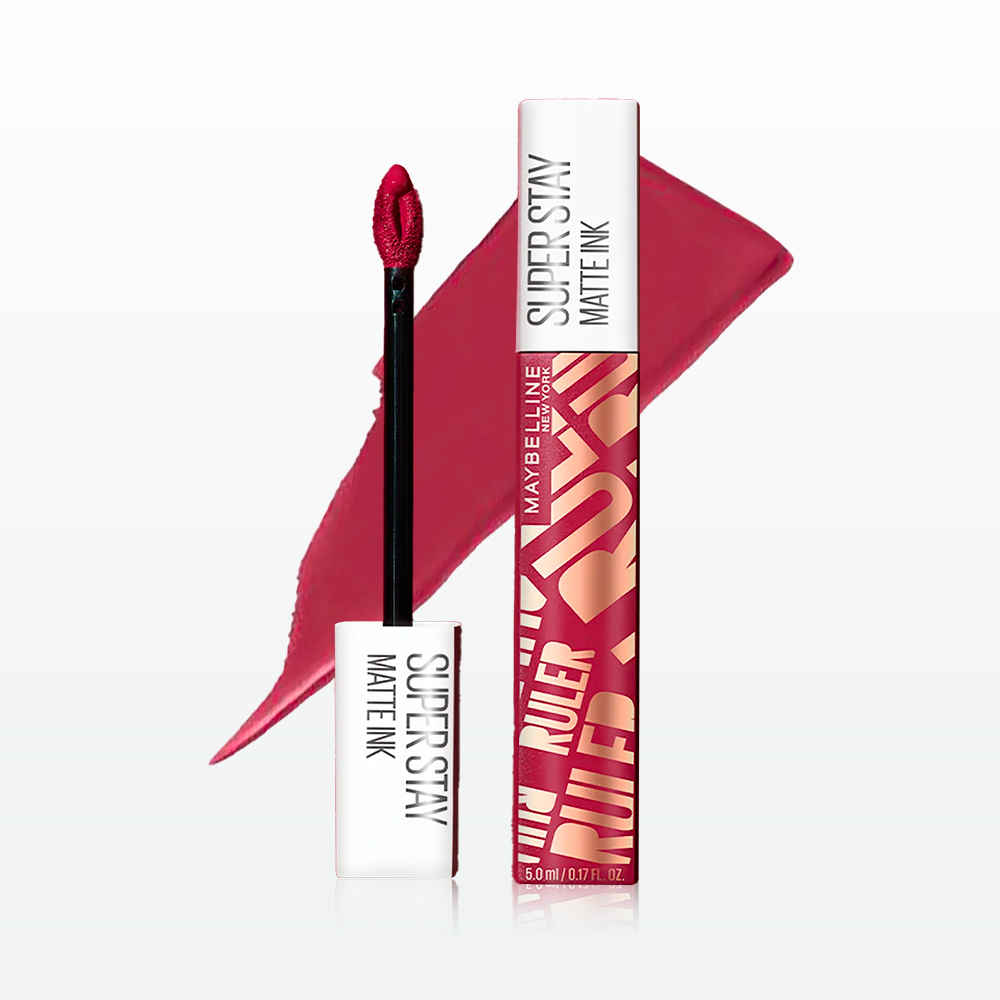Buy Maybelline New York Superstay Matte Ink Liquid Lipstick, Ruler (5 ml) - Purplle