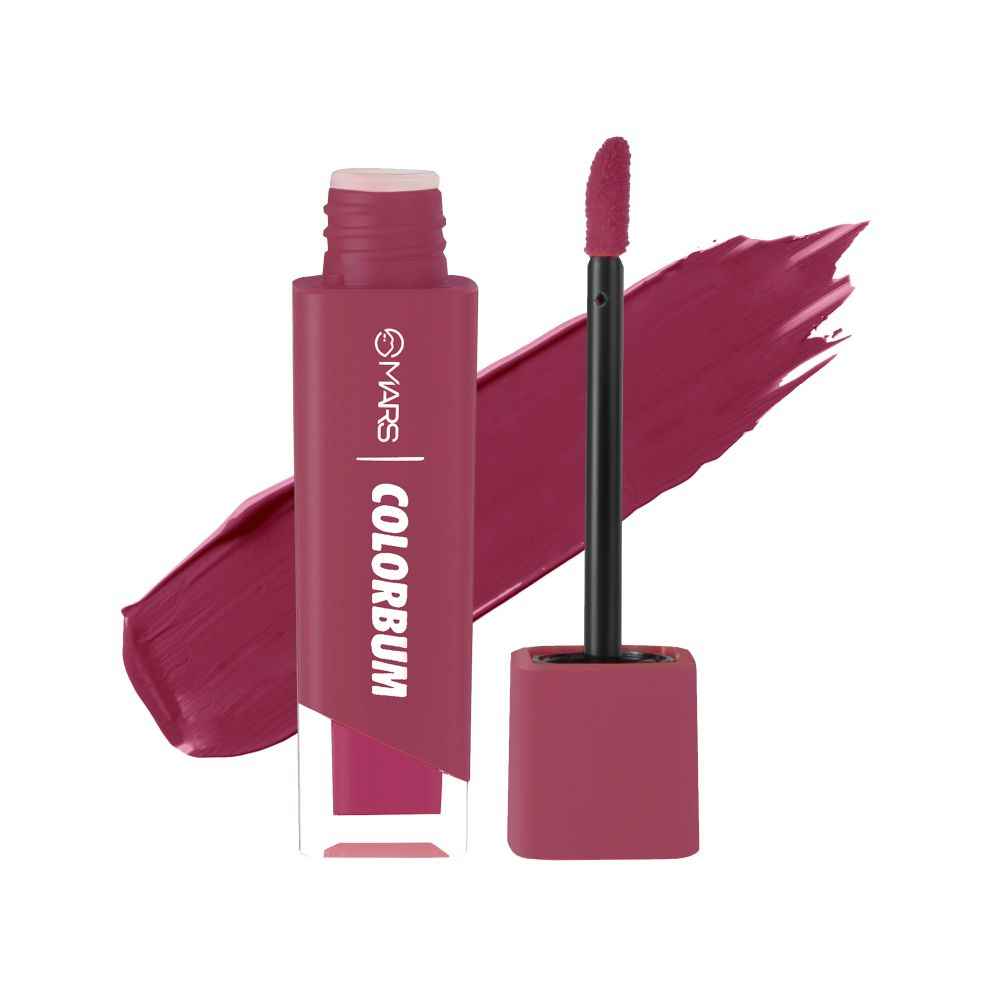 Buy MARS Colorbum Liquid Matte Lipstick for Women | Smudge Free | Water Proof & Long-lasting (5 ml) (18-Grapy Goa) - Purplle