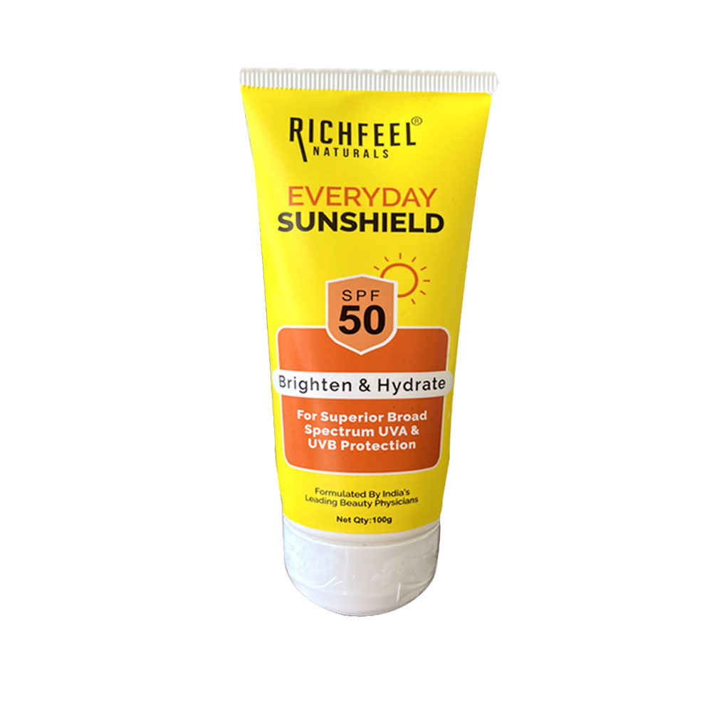 Buy Richfeel Sunshield (With SPF 50) 100 gm - Purplle
