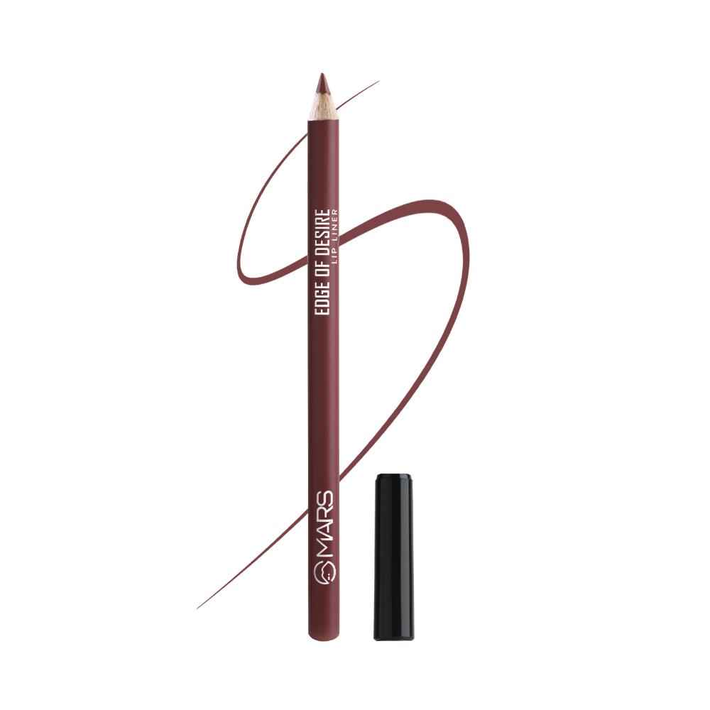 Buy MARS Edge of Desire Matte Lip Liner | One Swipe Smooth Application | Long Lasting Lip Pencil (1.4 gm) (03-BLOOD BATH) - Purplle