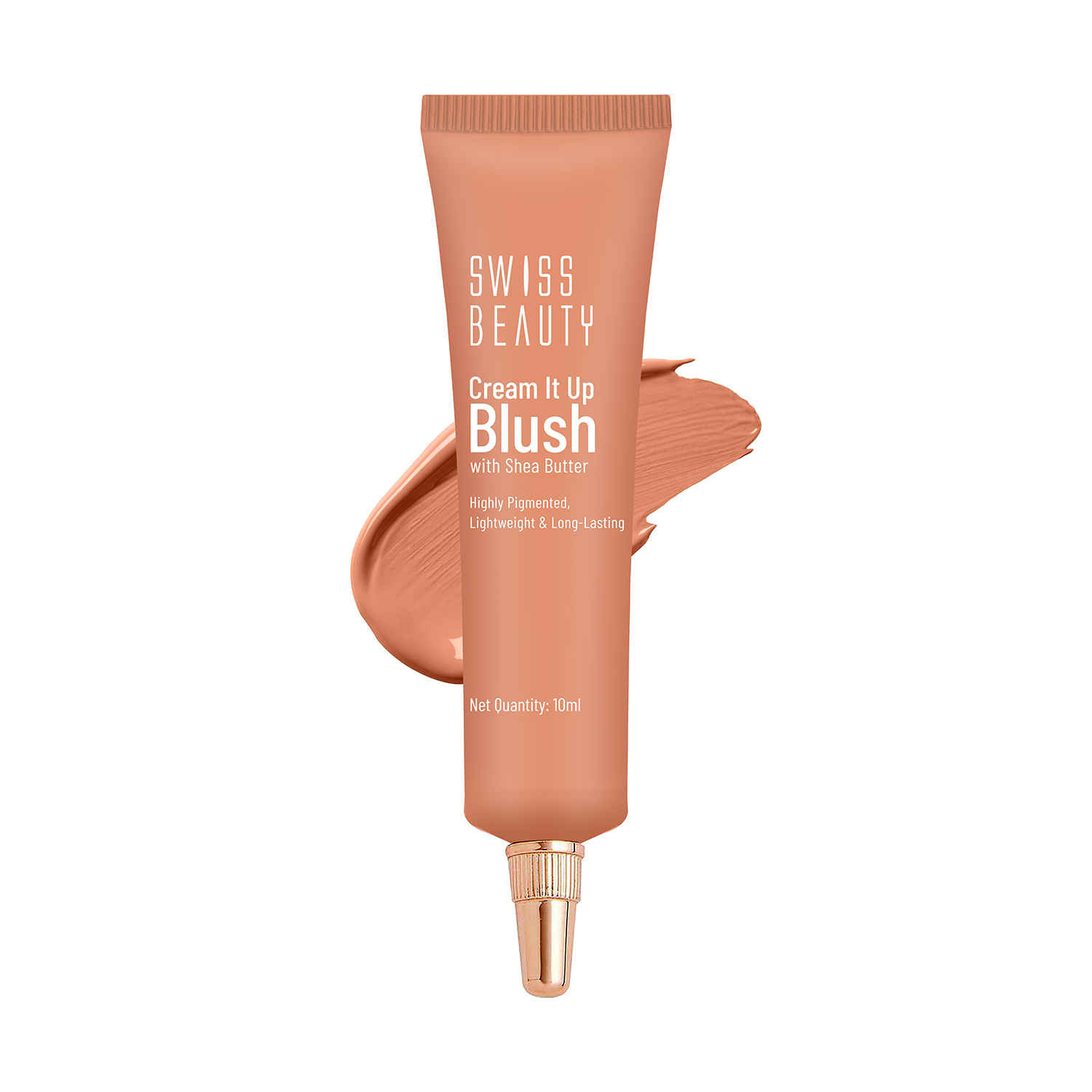 Buy Swiss Beauty Cream It Up Blusher With Shea Butter | Highly Pigmented | Long-lasting | Buildable & Blendable | All Skin Types|4|Copper Cheeks - Purplle