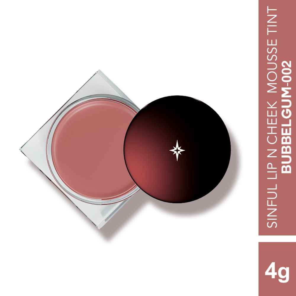 Buy Colorbar Sinful Lip N Cheek Mousse Tint Bubbelgum -002 - 4 gm - Purplle