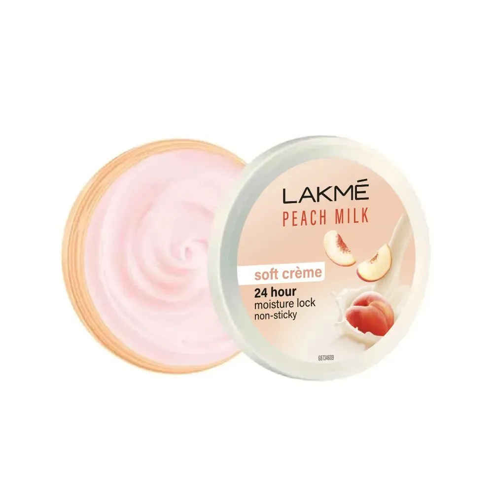 Buy Lakme Peach Milk Vit-E creme Moisture-Riser |Enriched With Vitamin E |Improves Skin Texture |50 gm  - Purplle
