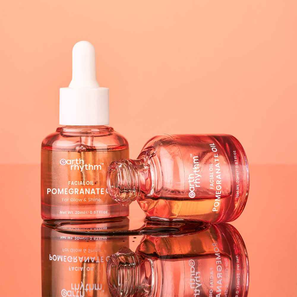 Buy Earth Rhythm Pomegranate Facial Oil |For Glow & Shine - 20 ML - Purplle