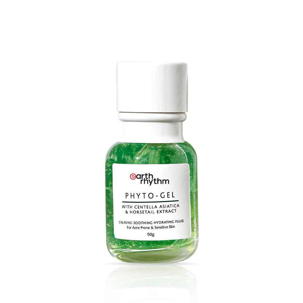 Buy Earth Rhythm Phyto Gel with Centella Asiatica & Horsetail Extract | Fade Scars, Fight Acne Breakout, Heals & Hydrates Skin | for All Skin Types | Men & Women - 50 ML - Purplle