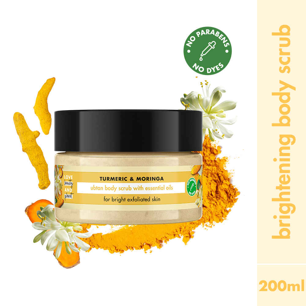 Buy Love Beauty Planet Turmeric & Moringa Body Scrub 200 ml - Purplle