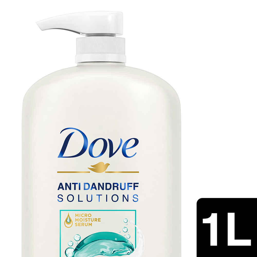 Buy Dove Dandruff Clean & Fresh Shampoo for Dry, Itchy & Flaky Scalp, 1 Litre - Purplle