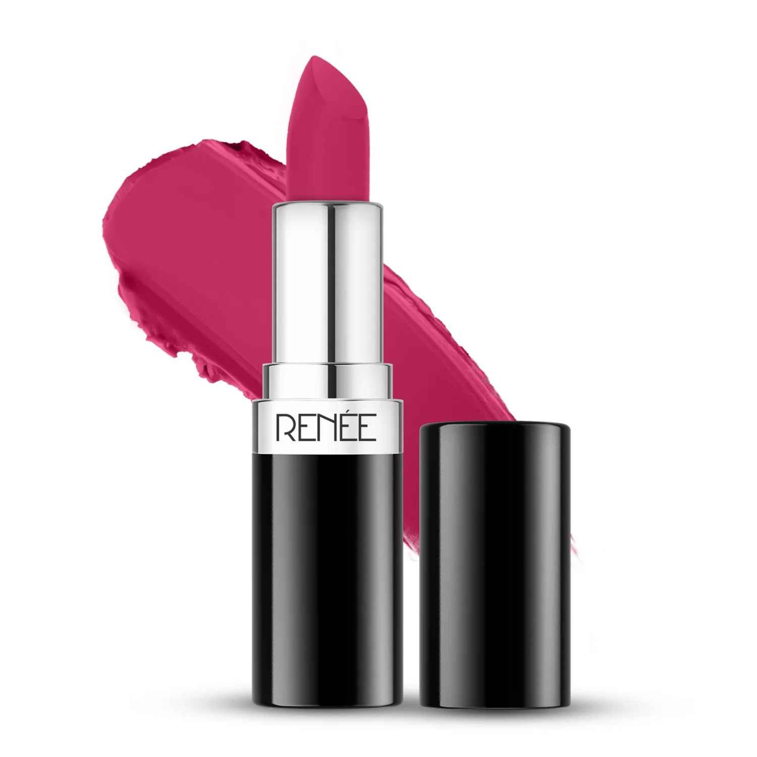 Buy RENEE Stunner Matte Lipstick, Dare You 4 gm, Intense Color Pay Off, Full Coverage Long Lasting Weightless Velvety Formula, Enriched with Vitamin E & Hyaluronic Acid - Purplle