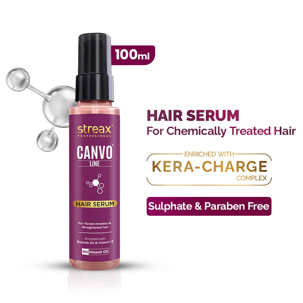 Buy Streax Professional Canvoline Hair Serum (100 ml) - Purplle