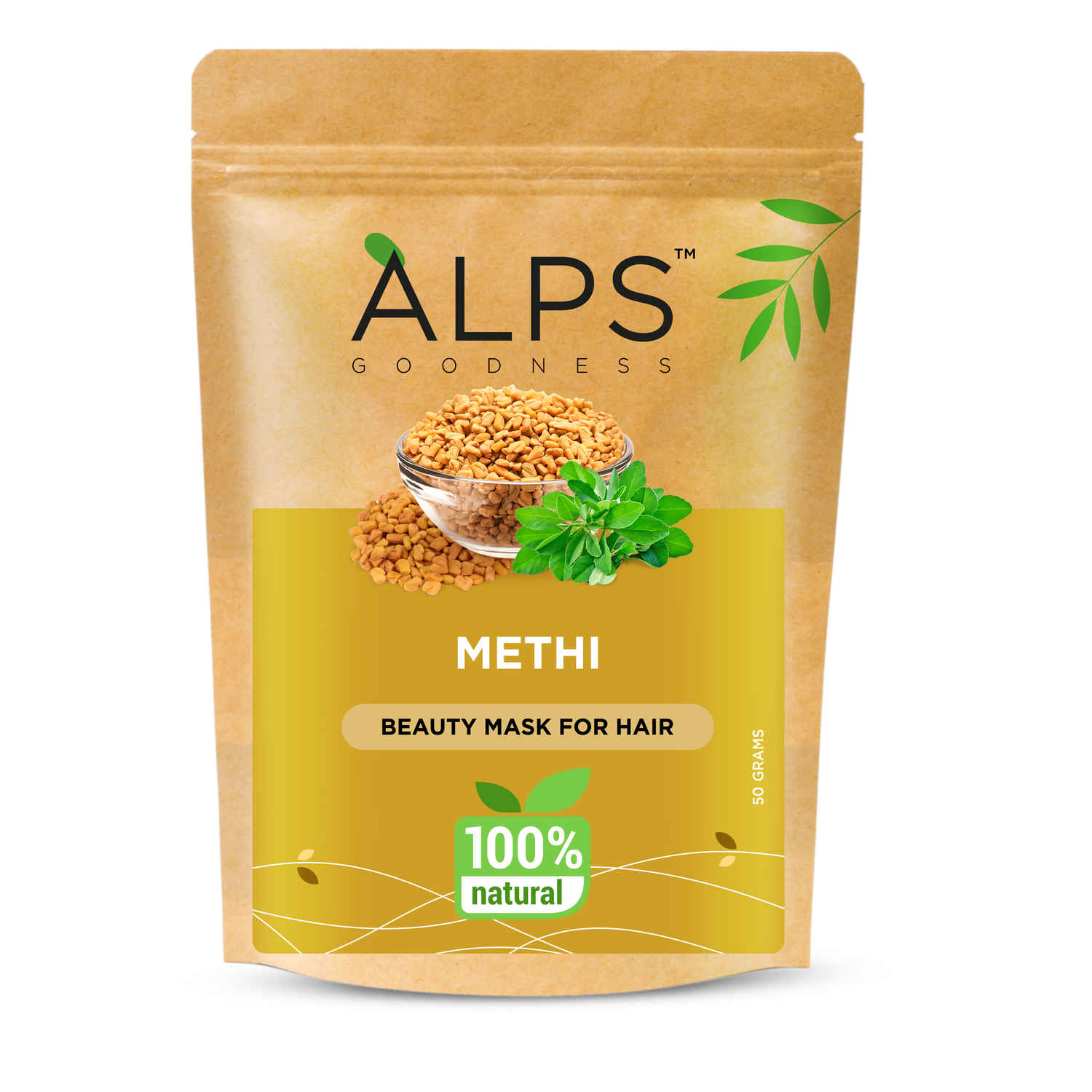 Buy Alps Goodness Powder - Methi (50 gm) - Purplle