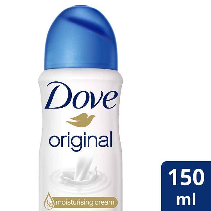 Buy Dove Original Deodorant For Women, 150 ml - Purplle