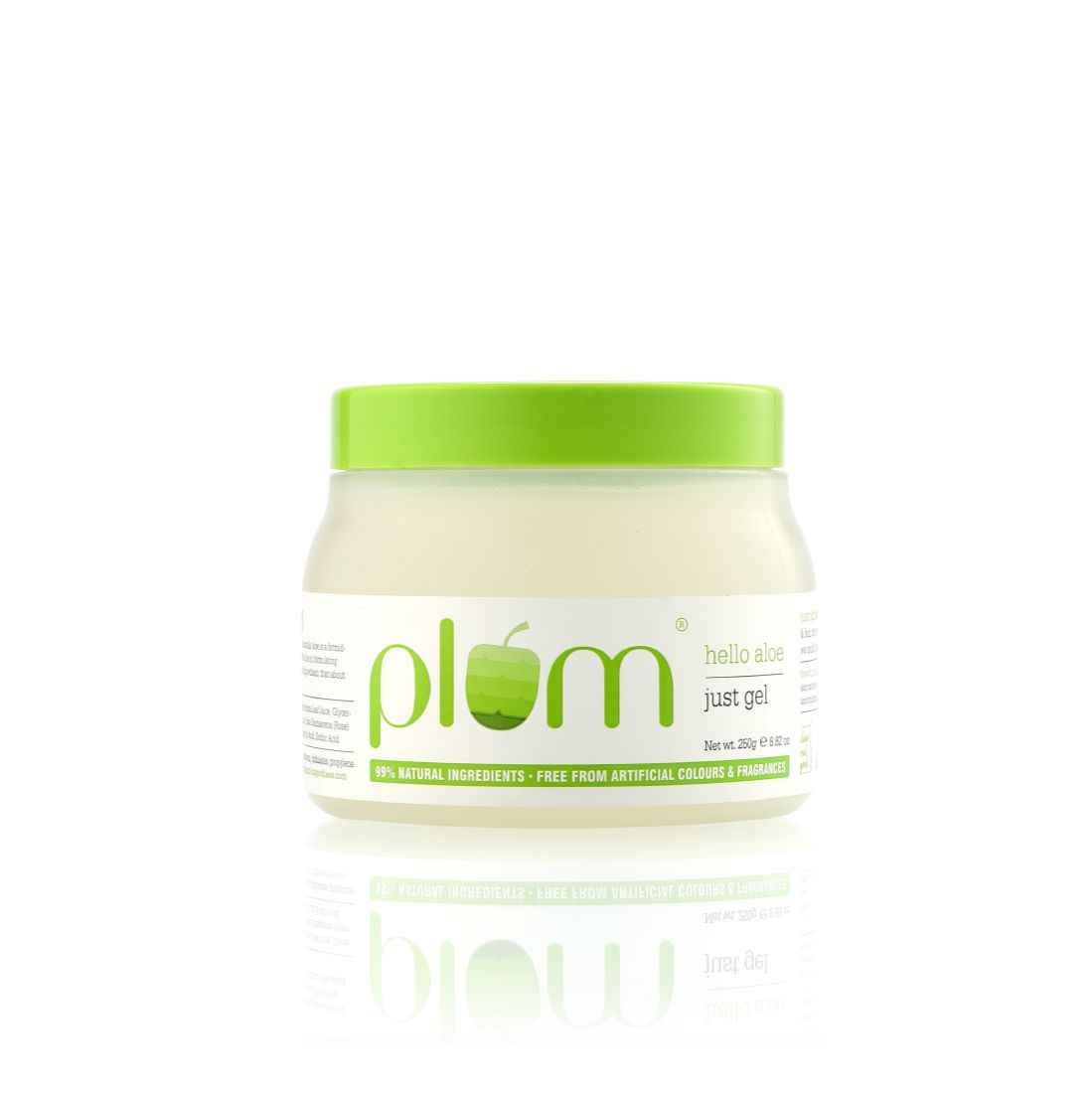 Buy Plum Hello Aloe Just Gel | For All Skin & Hair Types | Multi-purpose Aloe Vera gel | 100% Vegan | 100% Fragrance Free | (250 gm) - Purplle