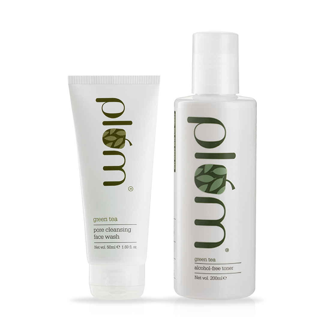 Buy Revitalizing Green Tea Duo: Green Tea Face Wash & Toner Set - Purplle