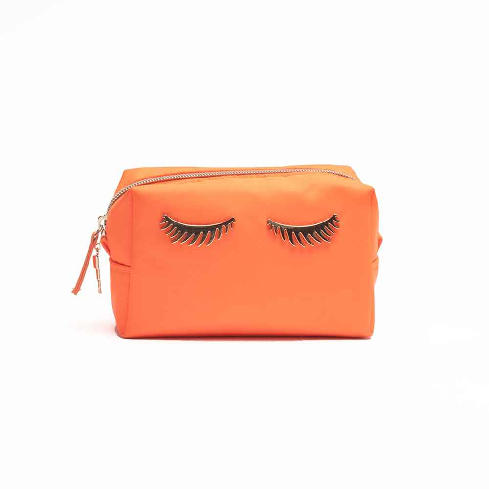 Buy Colorbar Lips & Lashes (Small Pouch) - Neon Orange 1 Pc - Purplle