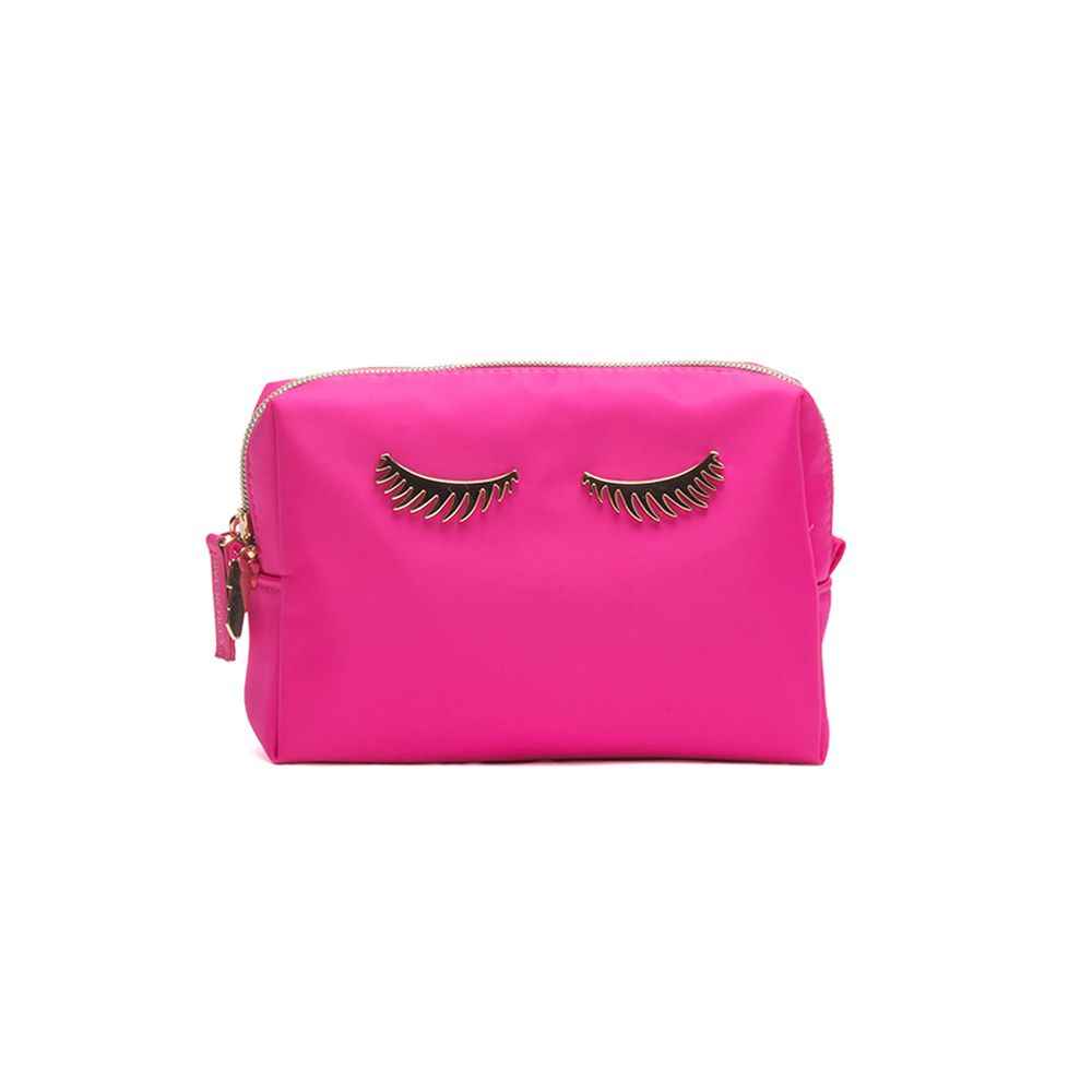 Buy Colorbar Lips & Lashes (Small Pouch) - Neon Pink 1 Pc - Purplle