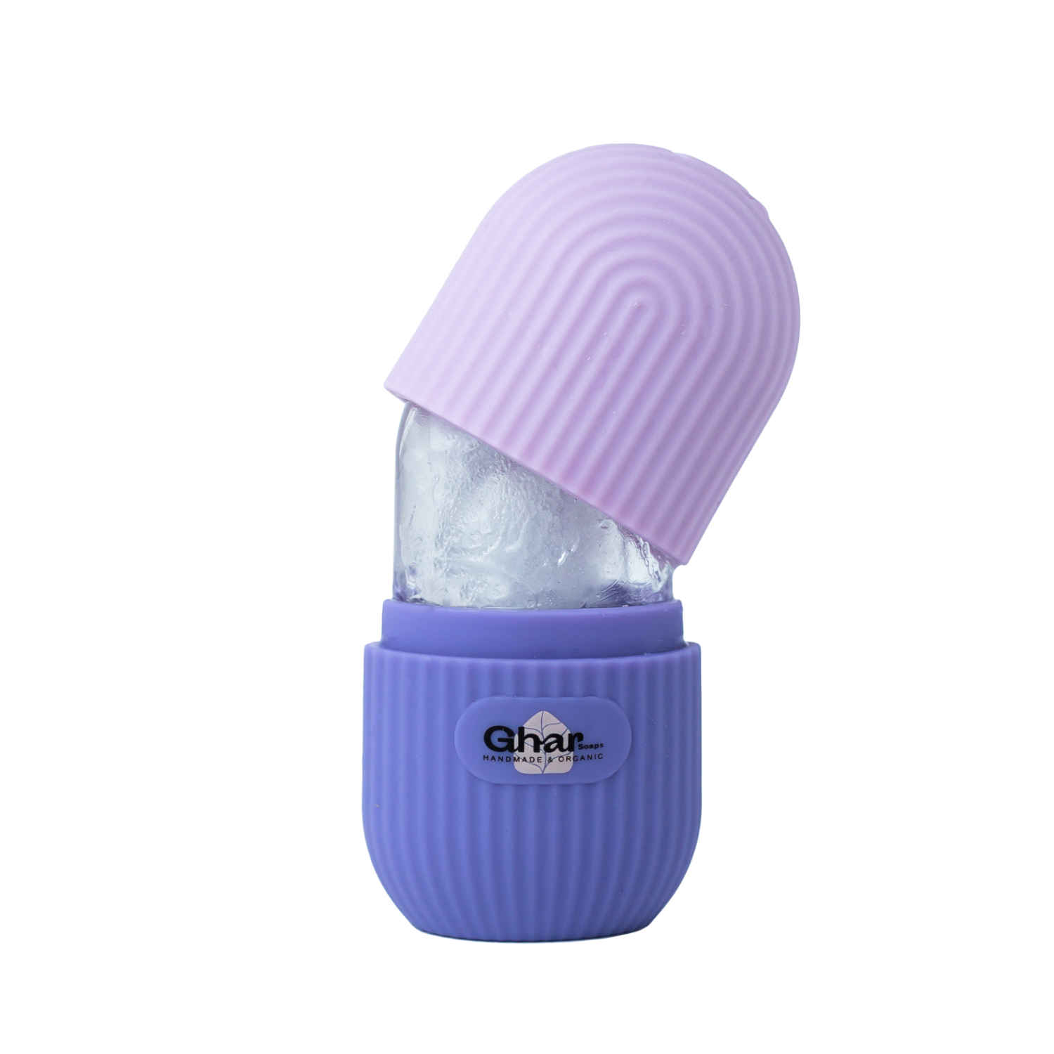 Buy GHAR SOAPS Ice Roller For Face & Eye Massage, Reusable Facial Tool for Glowing & Tighten Skin ( Purple ) 1 Pc - Purplle