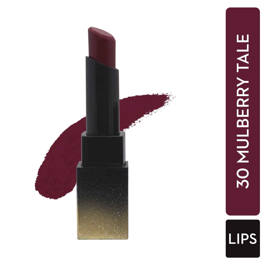 Buy SUGAR Cosmetics Nothing Else Matter Longwear Lipstick for Women | Lasts Up To 8+ Hours| Enriched with Vitamin E | 100% Vegan | 3.2 gm - 30 Mulberry Tale - Purplle