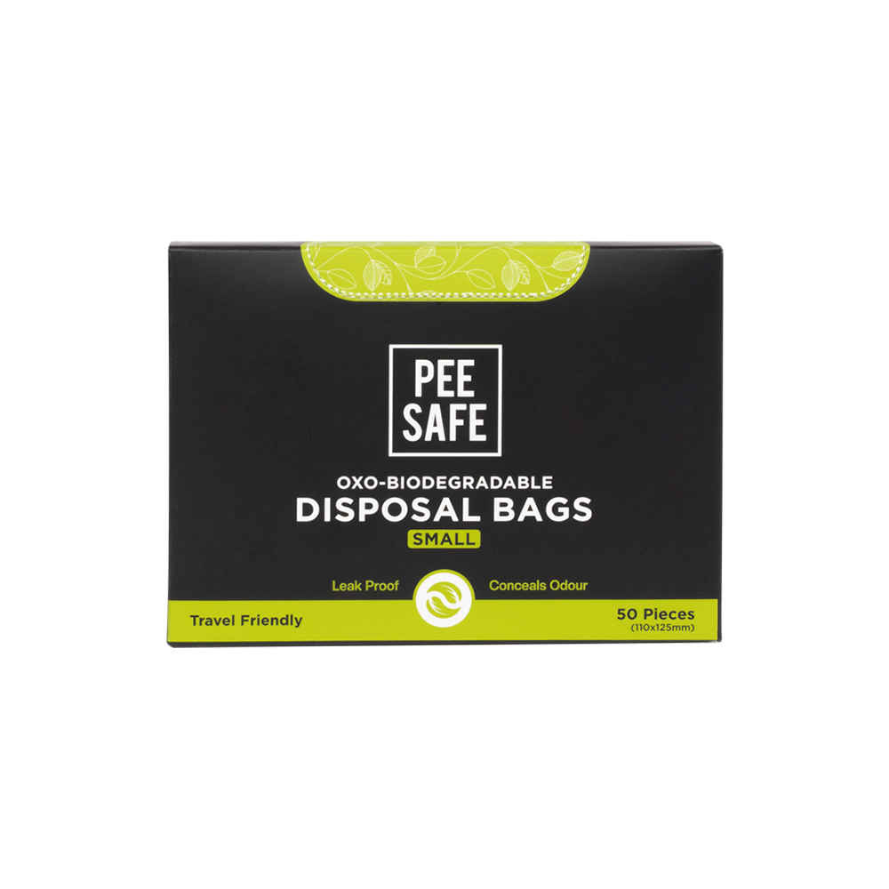 Buy Pee Safe Oxo Biodegradable Disposal Bags - 50 bags (Small) - Purplle