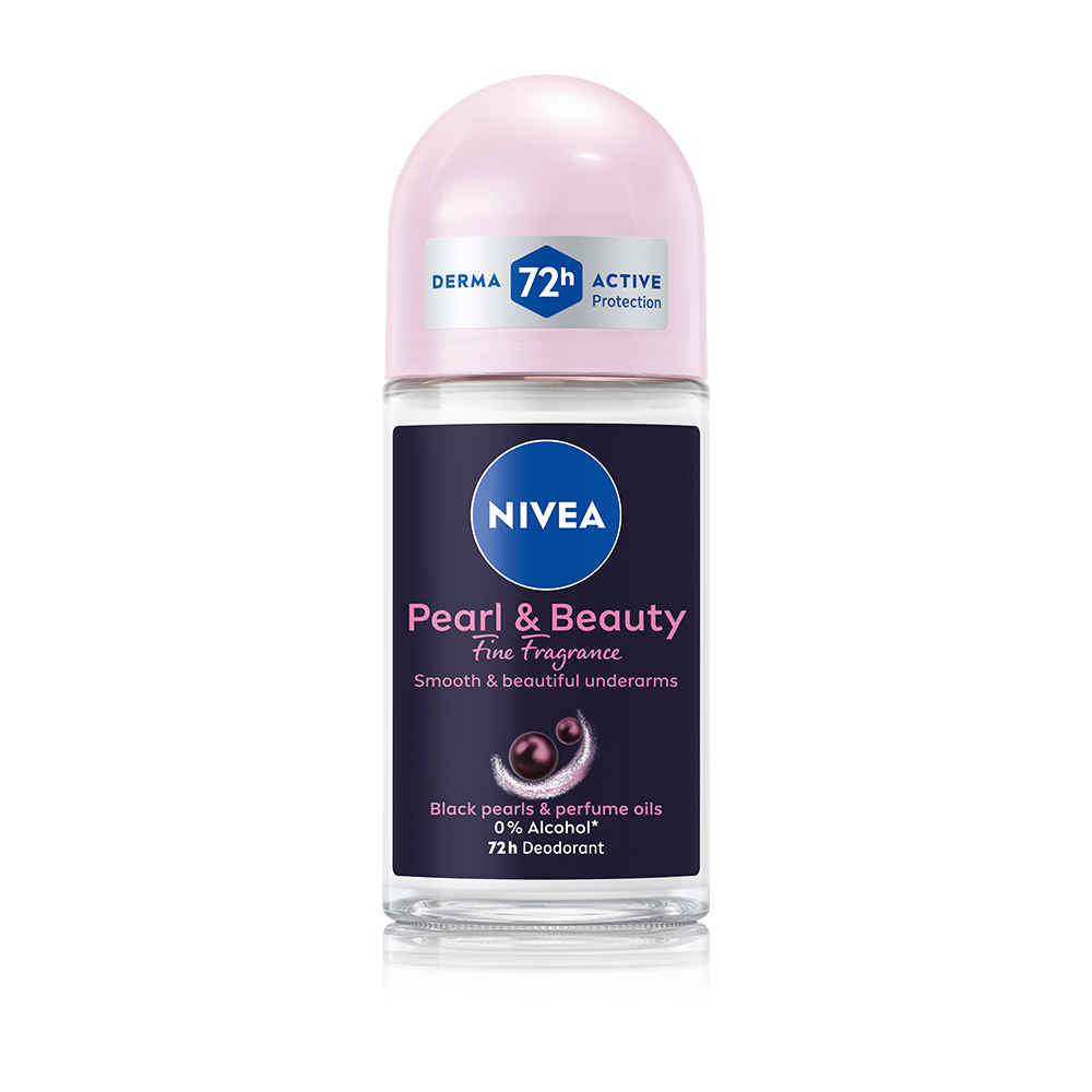Buy NIVEA Women Deodorant Roll on, Pearl & Beauty Fine Fragrance for Fragrant Smooth & Beautiful Underarm Skin (50 ml) - Purplle