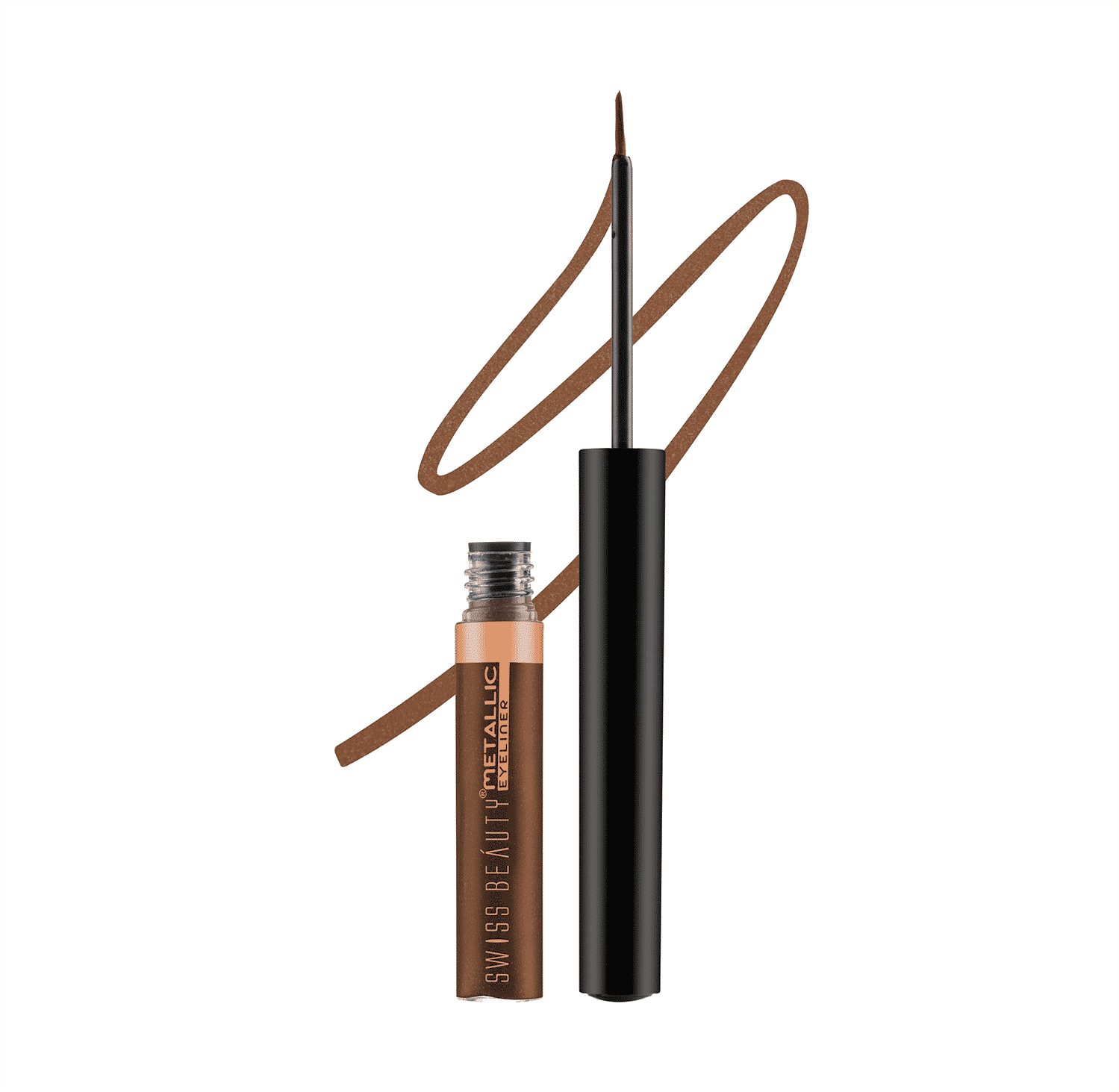 Buy Swiss Beauty Metallic Eyeliner - 06 (3.2 ml) - Purplle