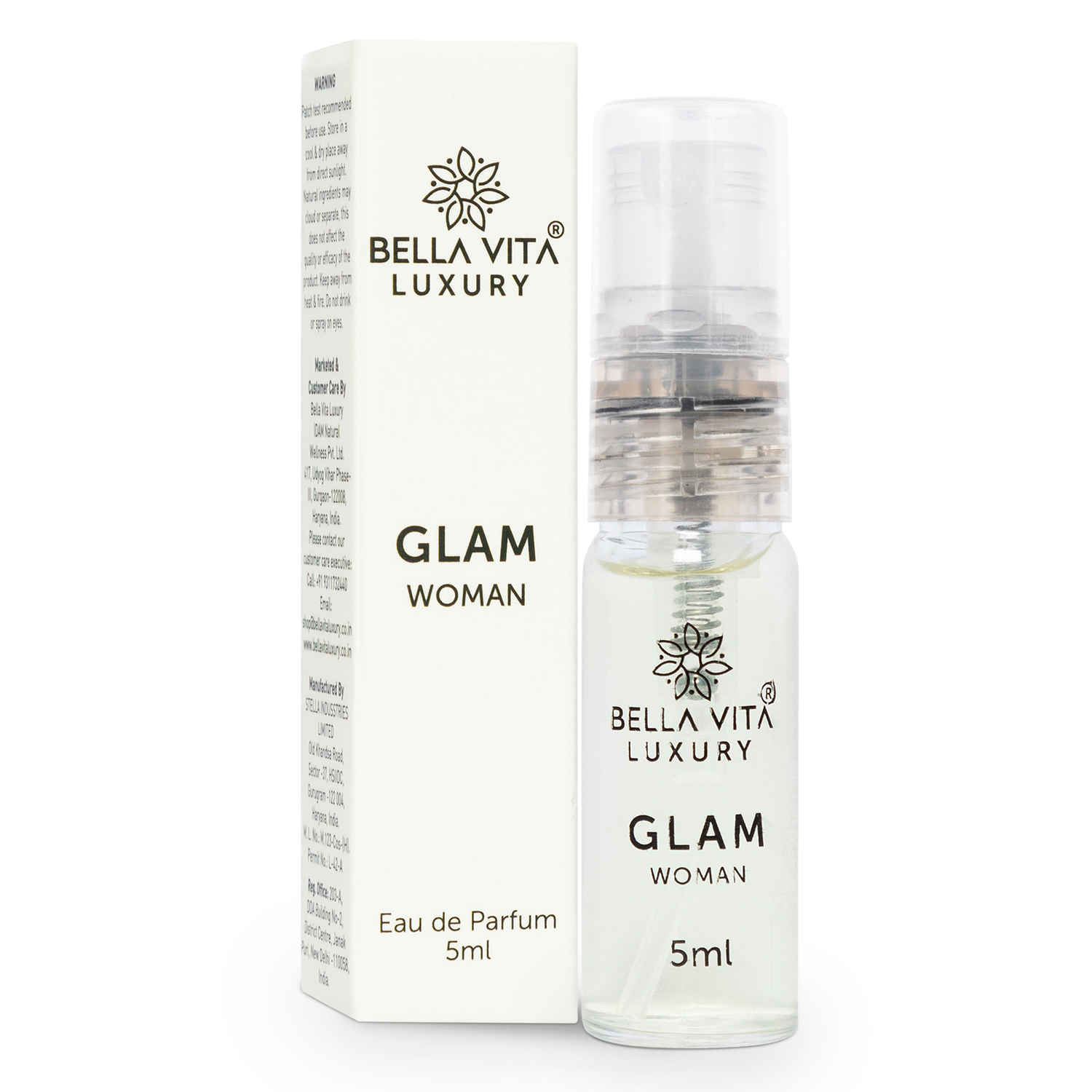 Buy Bella Vita Mini Glam Woman 5 ml - Purplle