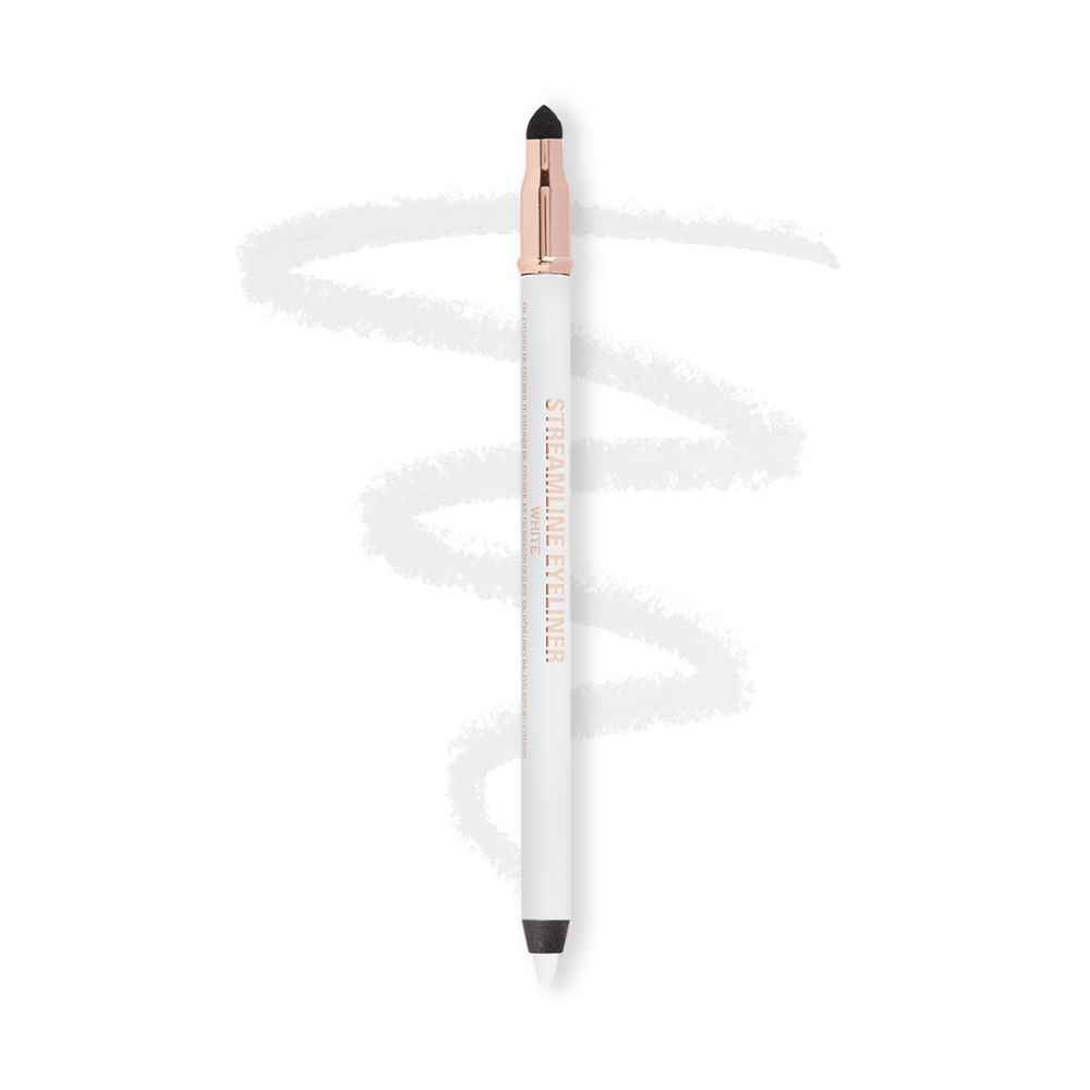 Buy Makeup Revolution Streamline Waterline Eyeliner Pencil White (1.3 gm) - Purplle