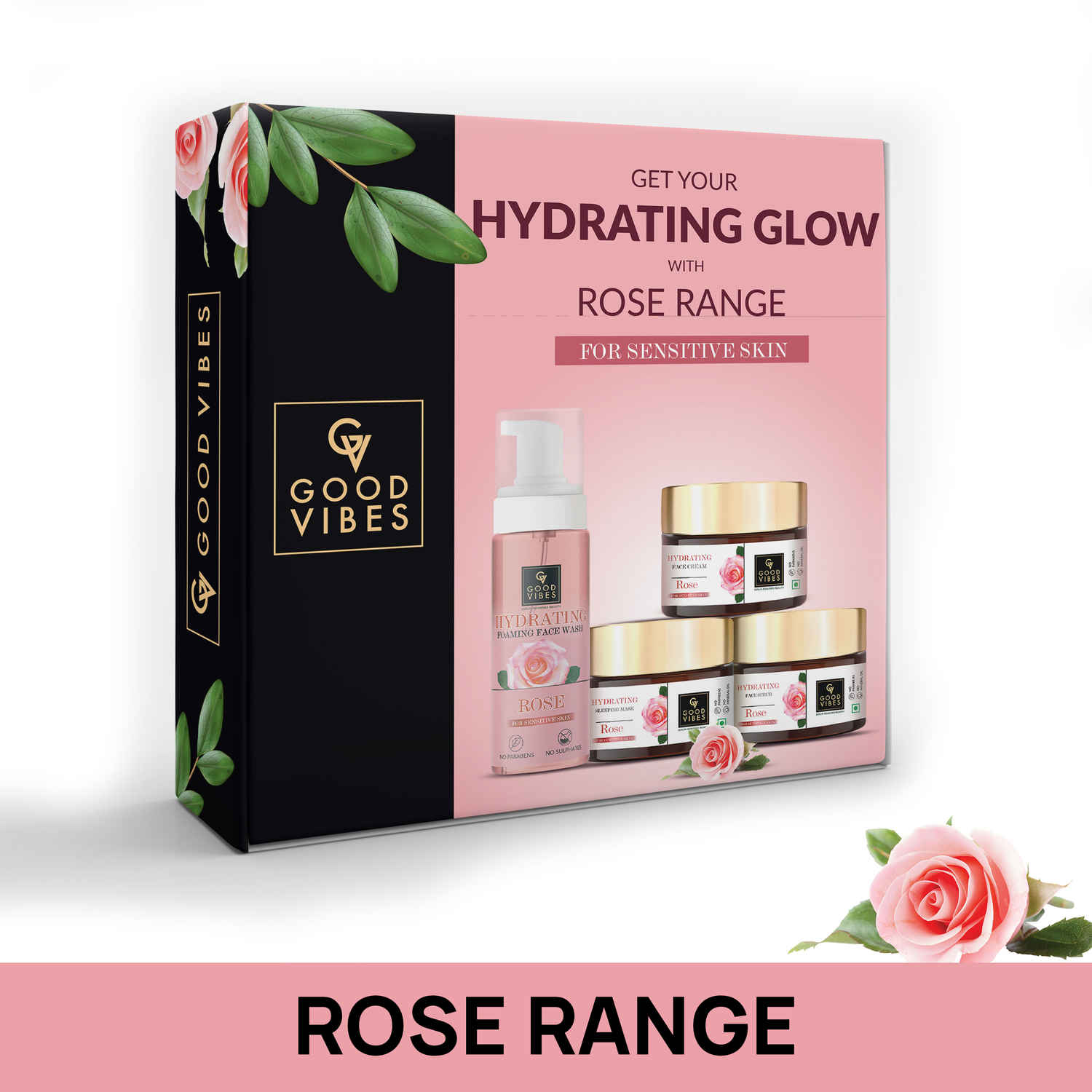Buy Good Vibes Rose Range Kit Box Combo of 4 - Purplle