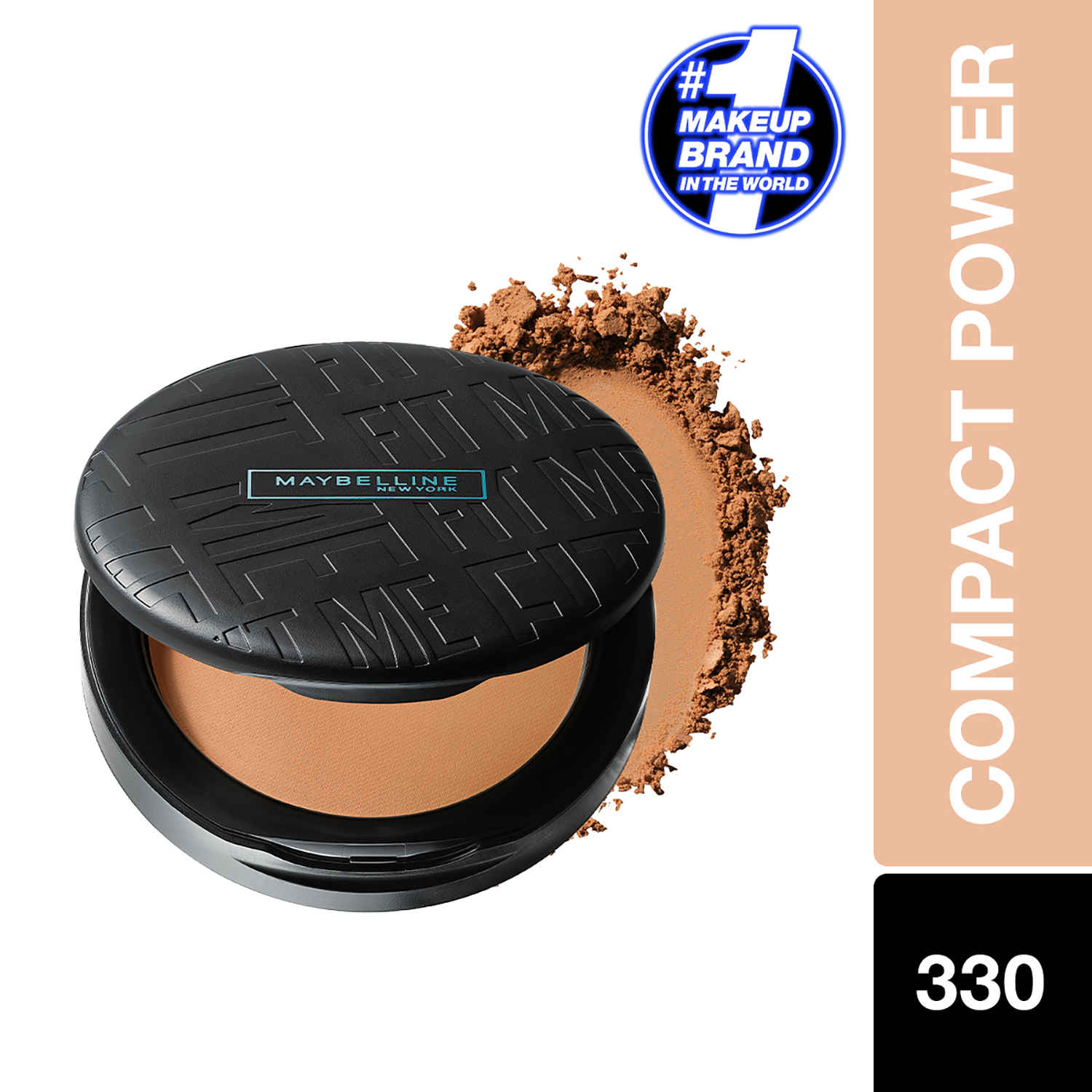 Buy Maybelline New York Fit Me Matte + Poreless 16H Oil Control Compact Powder - 330 Toffee | 6 gm - Purplle
