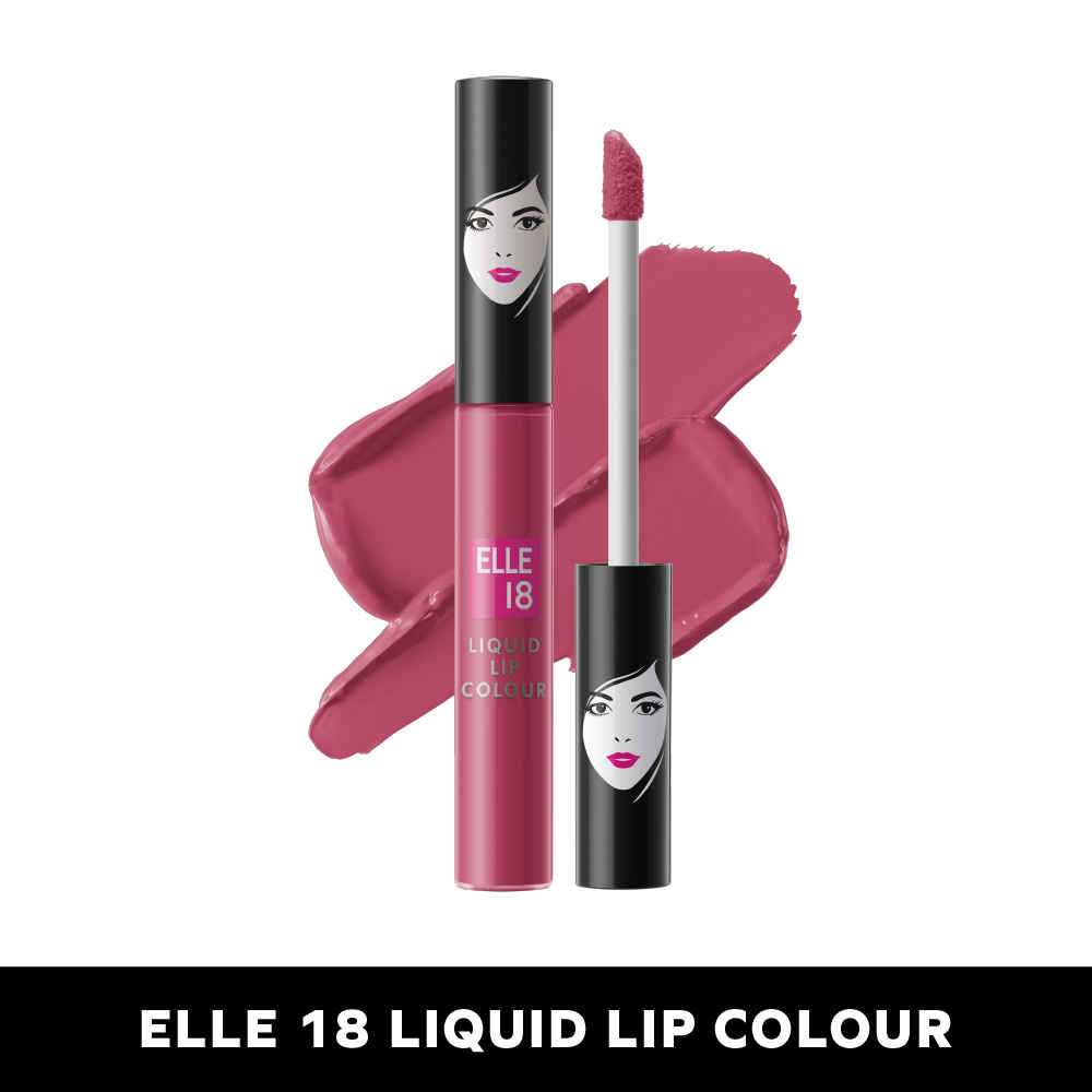 Buy Elle18 Liquid Lip Color Mauve Opera 5.6 ml - Purplle
